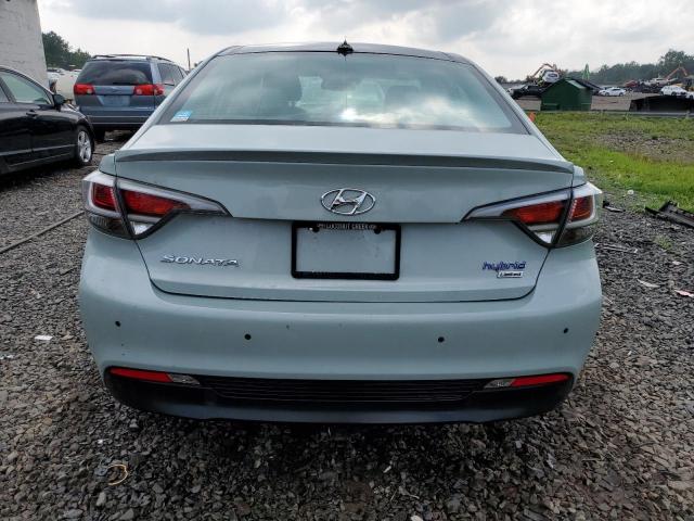 VIN: KMHE34L19GA027643 Auction: COPART Lot: 59899283 Location: NJ - SOMERVILLE KMHE34L19GA027643 HYUNDAI SONATA 2016 GRAY Photo 6