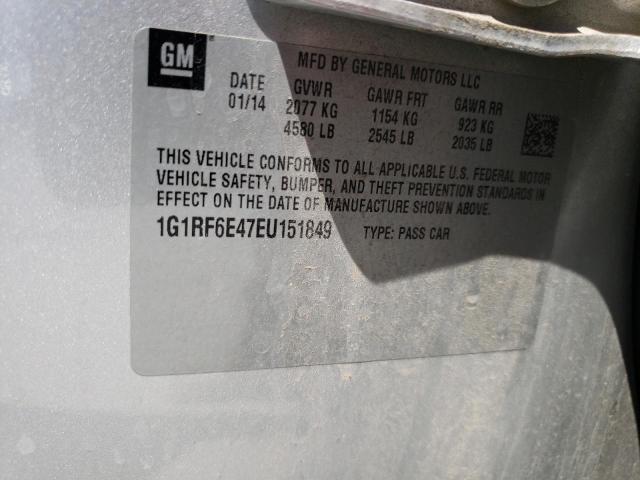 VIN 1G1RF6E47EU151849 2014 Chevrolet Volt no.12