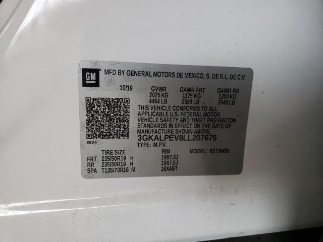  GMC TERRAIN 2020 Білий