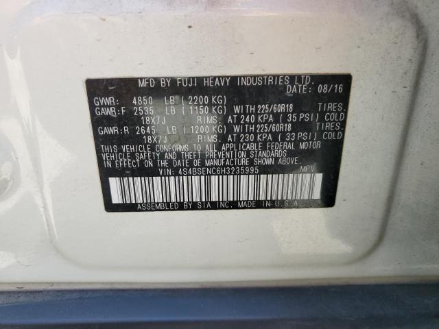 4S4BSENC6H3235995 Subaru Outback 3.6r Limited