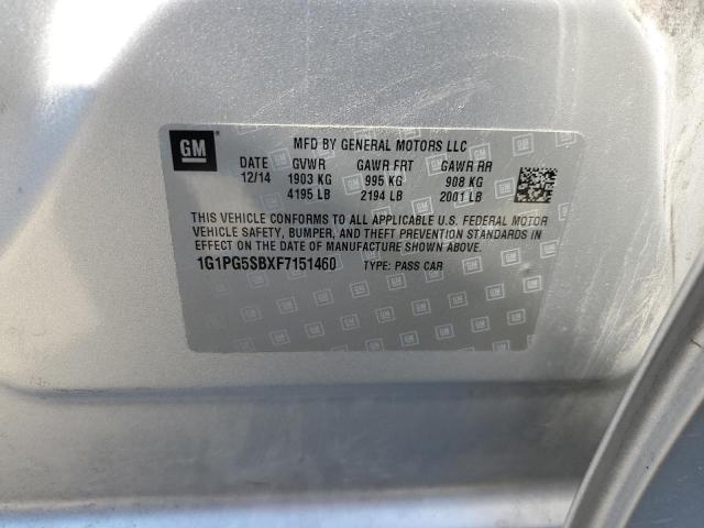 2015 CHEVROLET CRUZE LTZ - 1G1PG5SBXF7151460