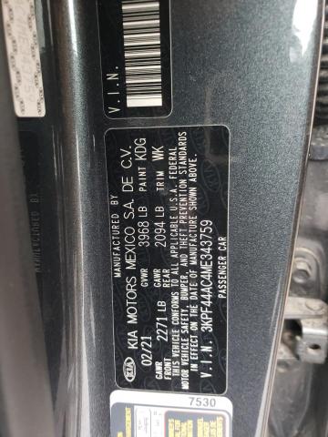 3KPF44AC4ME343759 | 2021 KIA FORTE