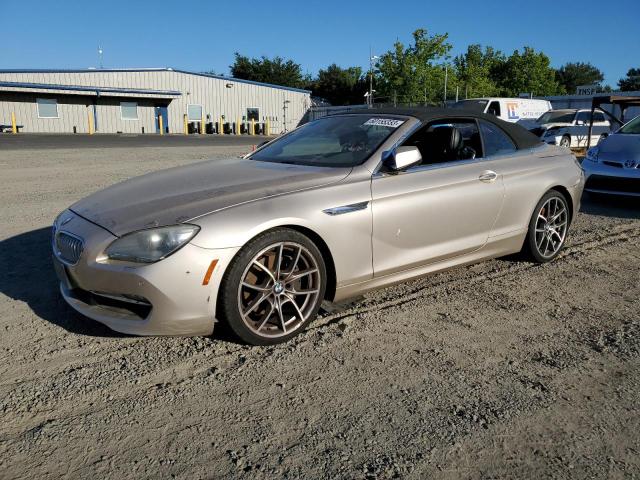 VIN: WBALZ3C56CDL70259 Auction: COPART Lot: 60155333 Location: CA - SACRAMENTO WBALZ3C56CDL70259 BMW 6 SERIES 2012 TAN Photo 1