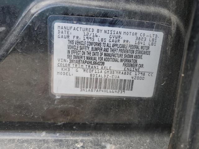 3N1AB7AP4HL664239 Nissan SENTRA S