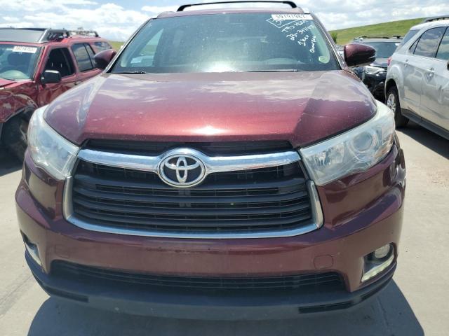 VIN 5TDDKRFH6ES036227 2014 Toyota Highlander, Limited no.5