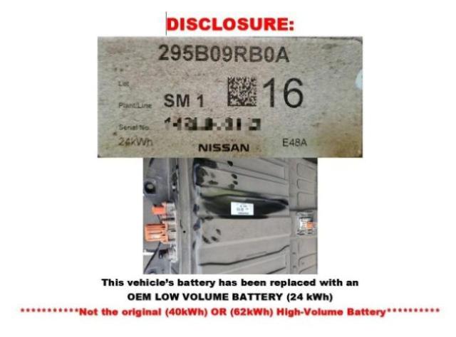 1N4AZ1CP8LC304534 Nissan LEAF SV