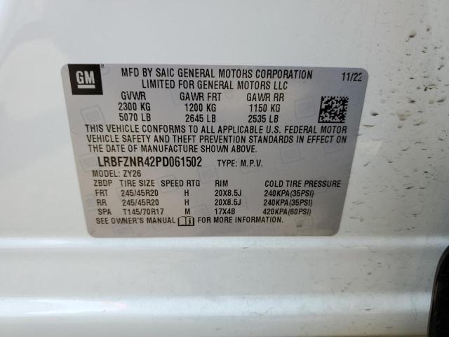 LRBFZNR42PD061502 Buick Envision Essence