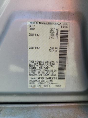 1N4AL3AP9GN348598 Nissan ALTIMA 2.5