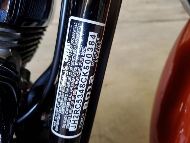 2012 HONDA VT750 C2F JH2RC5348CK500384