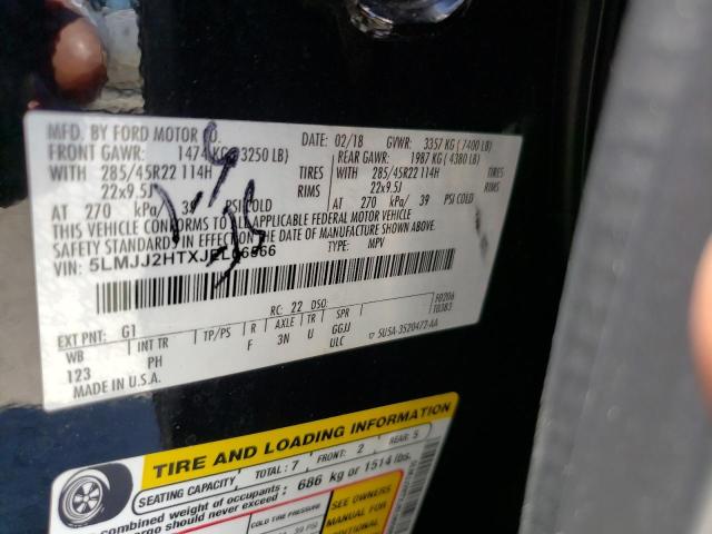 2018 LINCOLN NAVIGATOR - 5LMJJ2HTXJEL06566