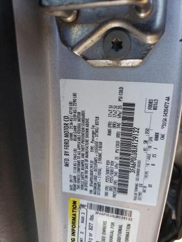 3FA6P0LU8JR129132 Ford Fusion Se Hybrid