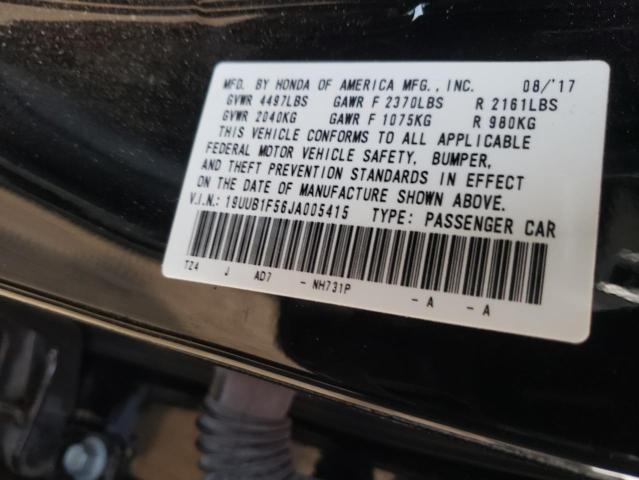 19UUB1F56JA005415 Acura TLX TECH