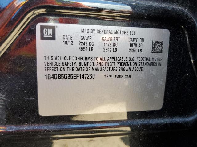 1G4GB5G35EF147260 Buick Lacrosse