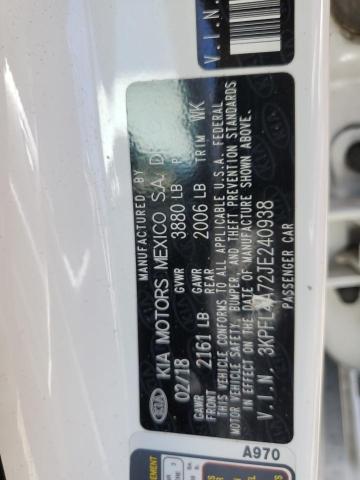 3KPFL4A72JE240938 KIA FORTE LX