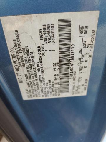 2021 FORD WINDSTAR S 2FMZA57411BB17110