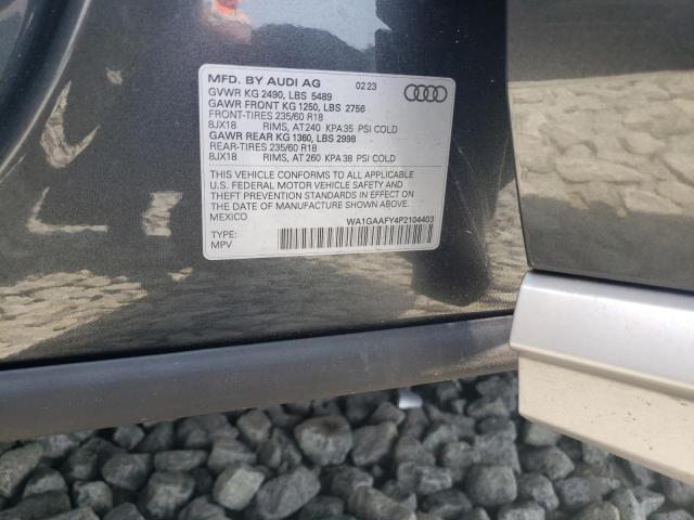 WA1GAAFY4P2104403 2023 AUDI Q5, photo no. 12