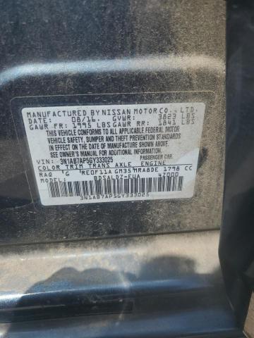 3N1AB7AP5GY333025 Nissan SENTRA S