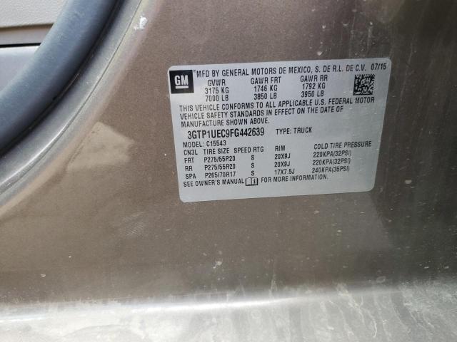 3GTP1UEC9FG442639 GMC Sierra C1500 Sle