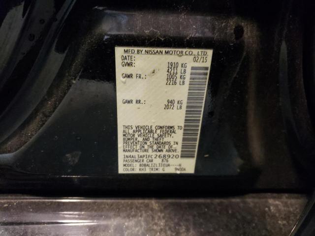 2015 NISSAN ALTIMA 2.5 - 1N4AL3AP1FC268920