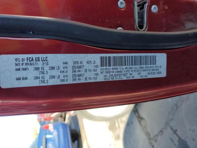 1C4NJRFB7GD714677 Jeep Patriot Latitude