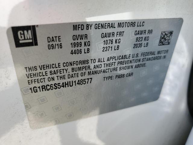 VIN 1G1RC6S54HU148577 2017 Chevrolet Volt, LT no.12