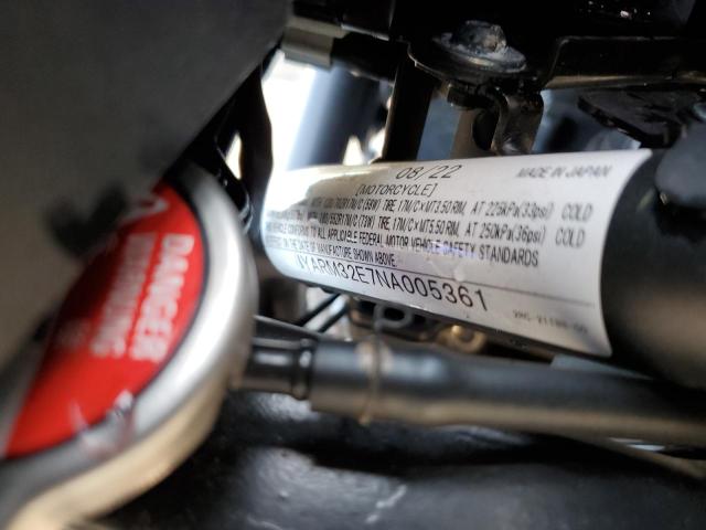 2022 YAMAHA MT07 JYARM32E7NA005361
