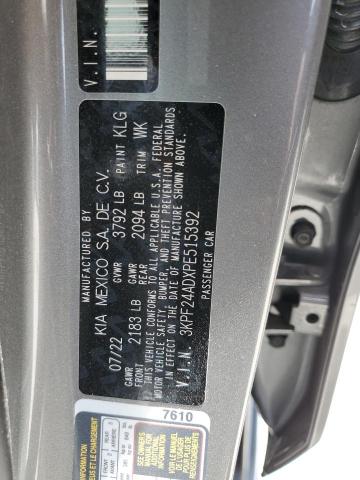 3KPF24ADXPE515392 KIA FORTE LX
