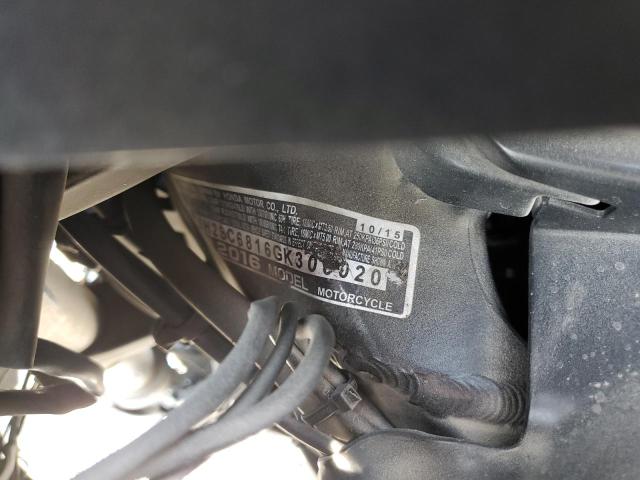 2016 HONDA GL1800 B JH2SC6816GK300020