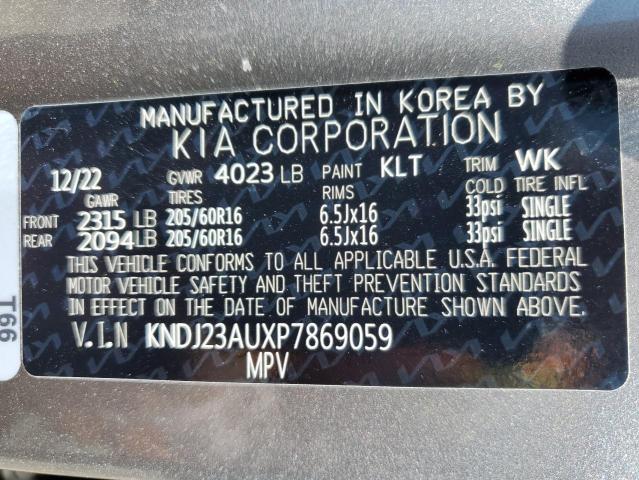 KNDJ23AUXP7869059 KIA SOUL LX