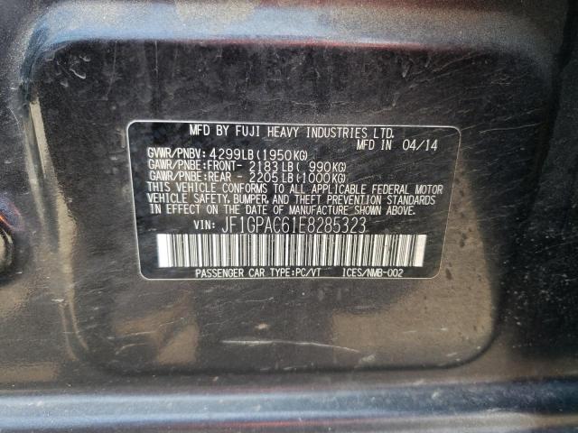 JF1GPAC61E8285323 Subaru Impreza Premium