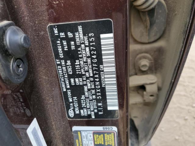 5XXGN4A77FG427153 KIA OPTIMA EX