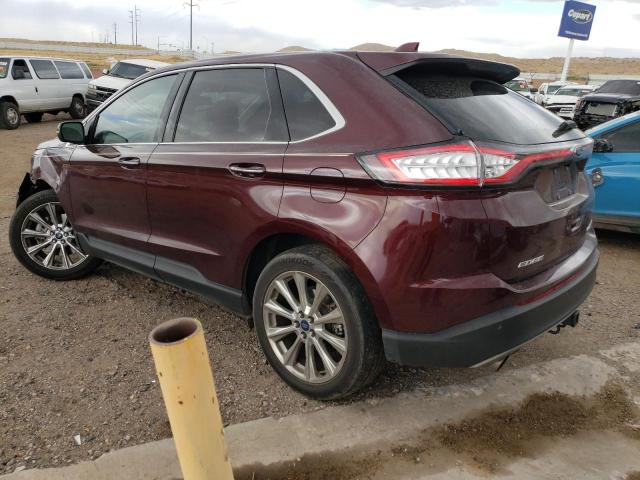 2FMPK4K97HBC16106 2017 FORD EDGE, photo no. 2