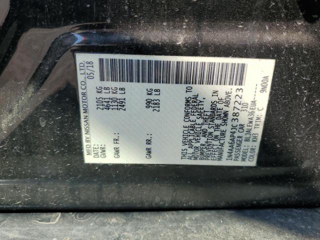 1N4AA6AP4JC387223 Nissan Maxima 3.5s