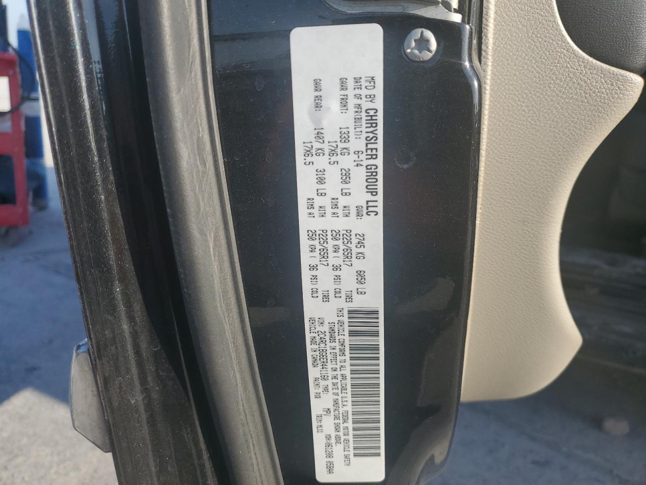 2C4RC1BG6ER441160 2014 Chrysler Town & Country Touring