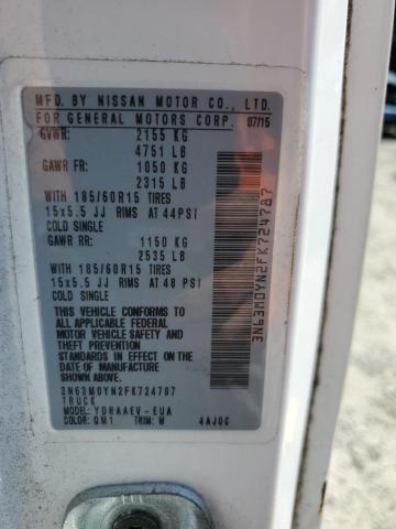 2015 CHEVROLET CITY EXPRE - 3N63M0YN2FK724787