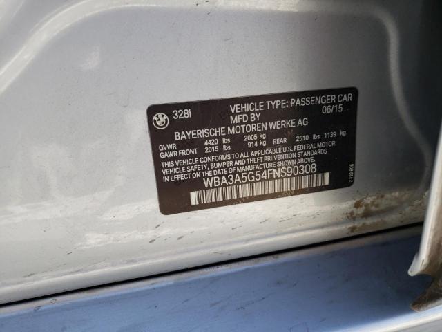 2015 BMW 328 I - WBA3A5G54FNS90308