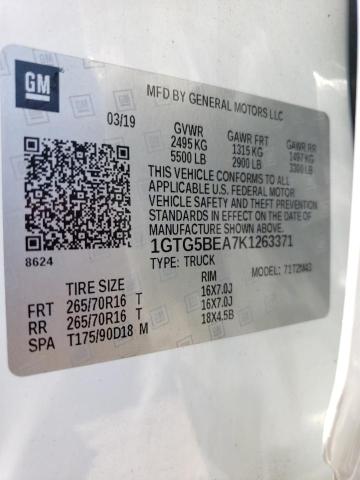 1GTG5BEA7K1263371 GMC CANYON