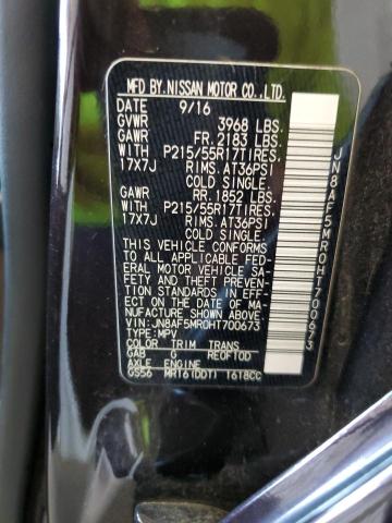 2017 NISSAN JUKE S - JN8AF5MR0HT700673