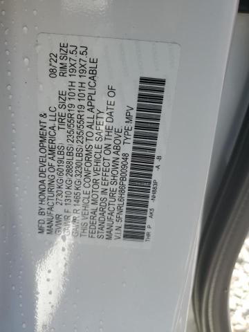 5FNRL6H86PB009048 Honda Odyssey TO 13