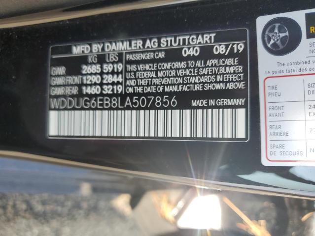 2020 MERCEDES-BENZ S 450 4MAT - WDDUG6EB8LA507856