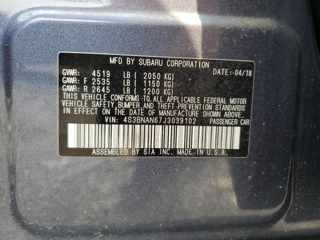 4S3BNAN67J3039102 Subaru Legacy 2.5i Limited