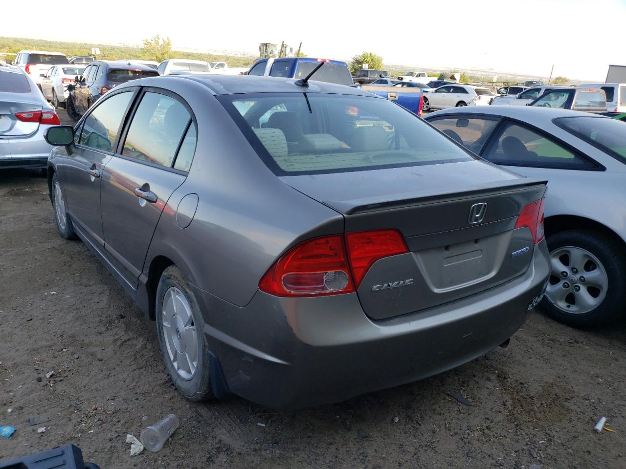 Lot #2339201101 2008 HONDA CIVIC HYBR