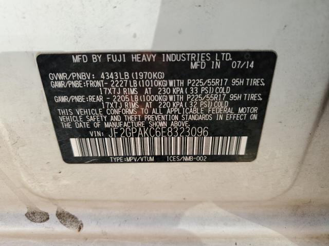 JF2GPAKC6E8323096 Subaru Xv Crosstrek 2.0 Limited