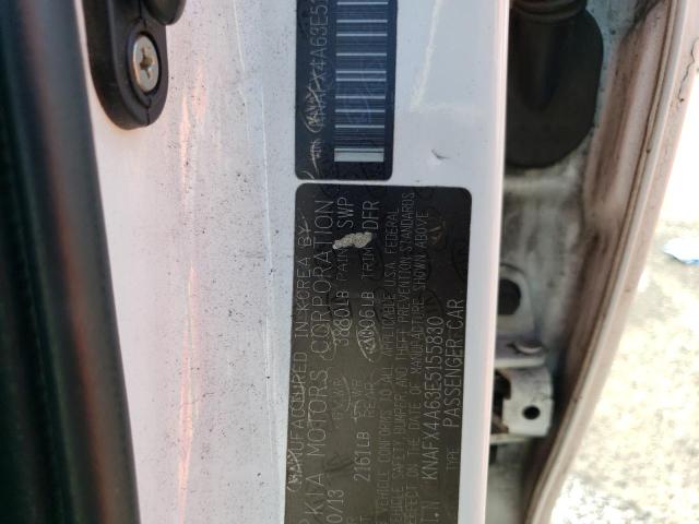 KNAFX4A63E5155830 KIA FORTE LX