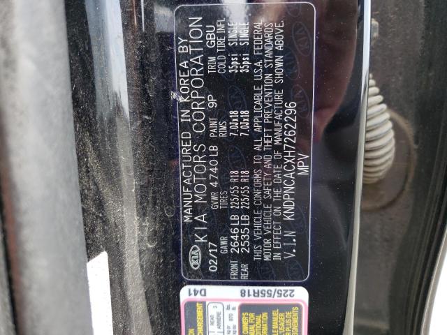 KNDPNCACXH7262296 KIA Sportage Ex