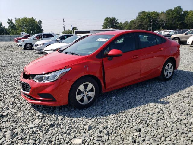  CHEVROLET CRUZE 2018 Червоний