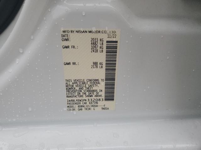 1N4BL4EW1PN332083 Nissan ALTIMA SL