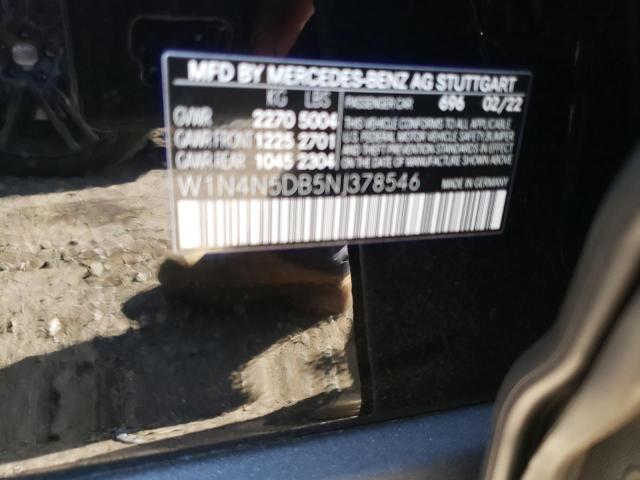 W1N4N5DB5NJ378546 Mercedes-Benz Gla 45 Amg