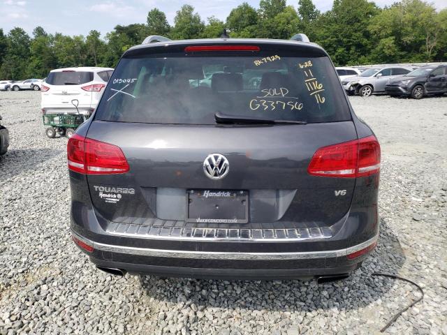 2016 VOLKSWAGEN TOUAREG SP - WVGEF9BP6GD013045