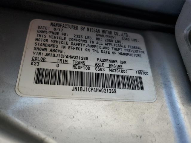 JN1BJ1CP4HW021269 Nissan Rogue Sport S